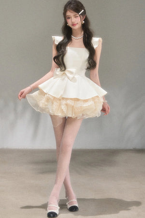 Princess Puffy Short Dress