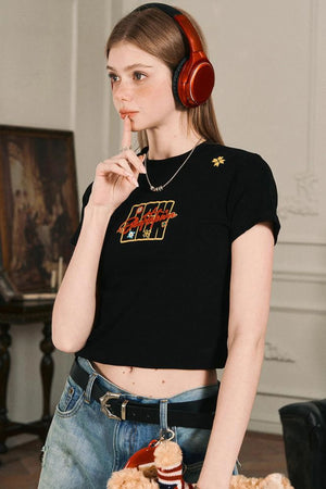Print Short Sleeve T-Shirt
