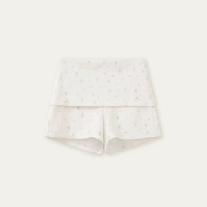 Printed Doll Collar Blouse Set-Up