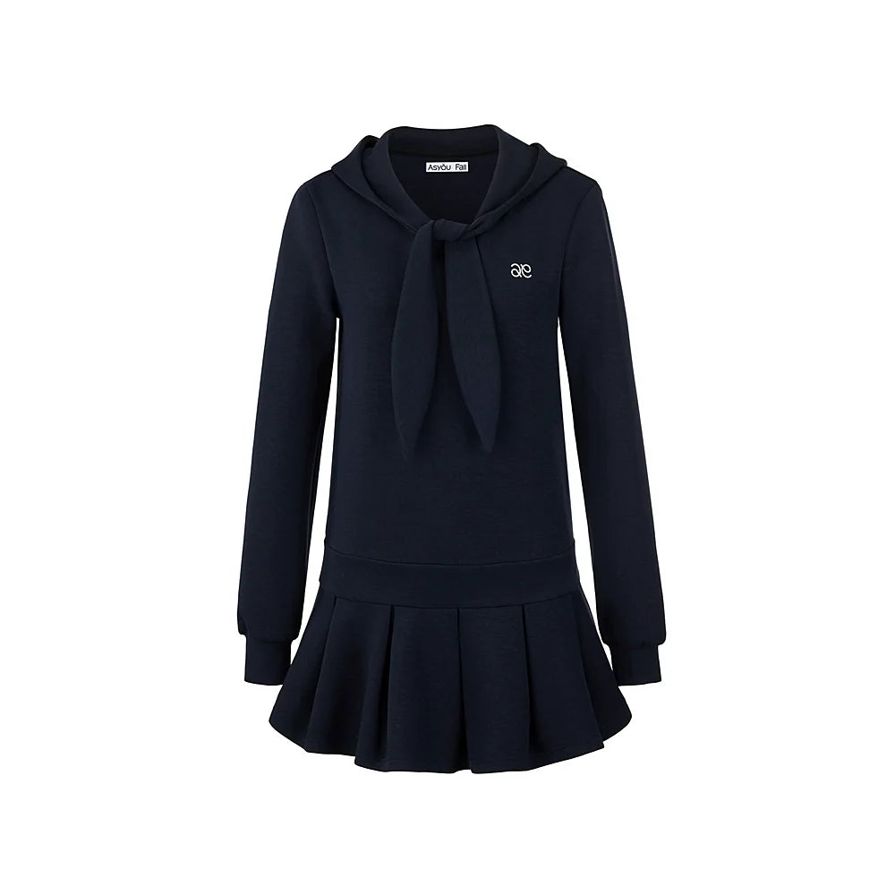 Pullover Sweatshirt Style Dress