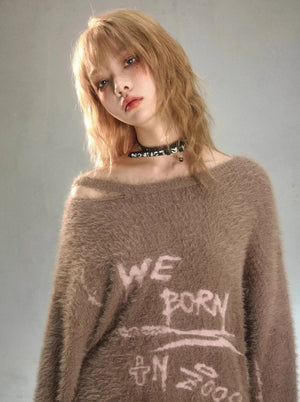 Punk Graffiti Sweater