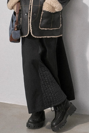 Pure Cotton Asymmetrical Skirt