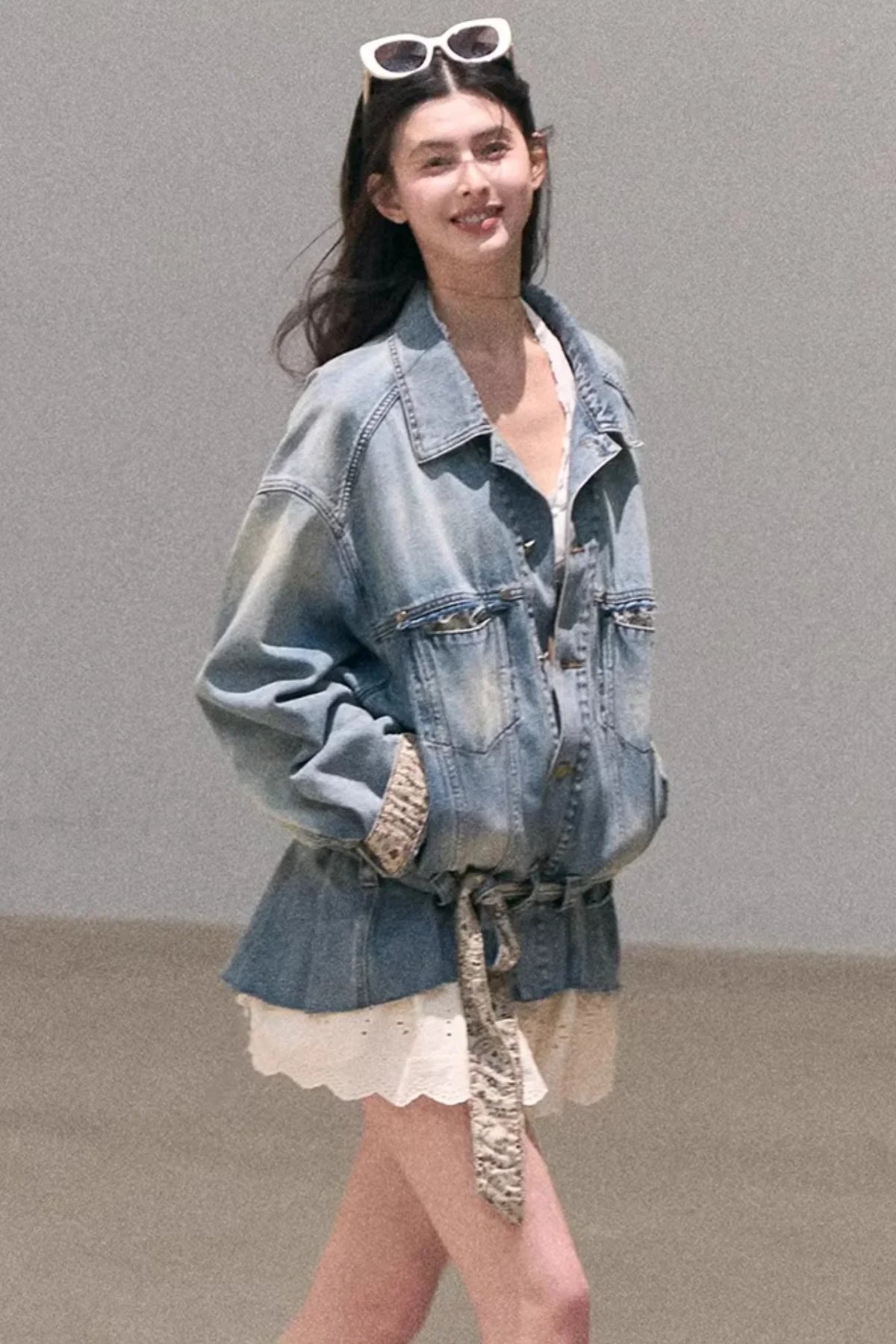Pure Cotton Embroidered Skirt