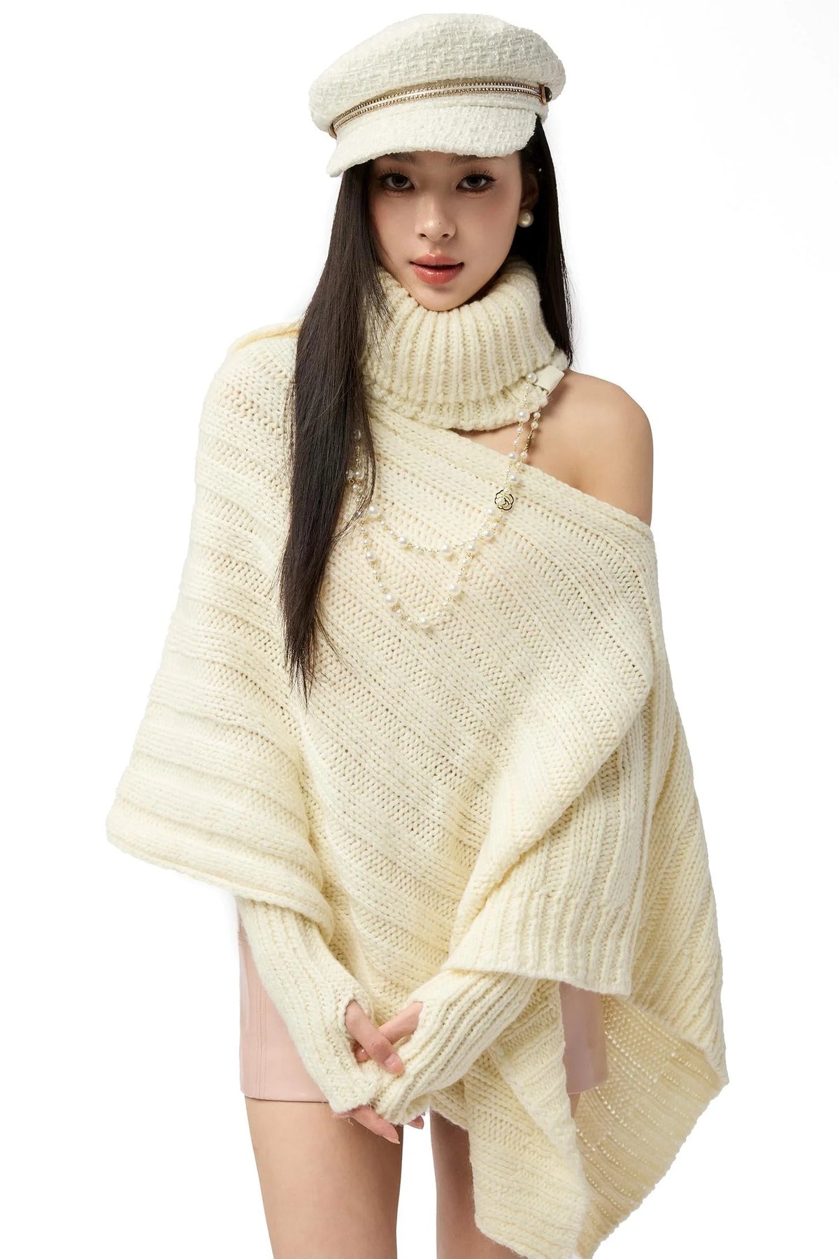 Pure Desire Knit Cloak Set-Up