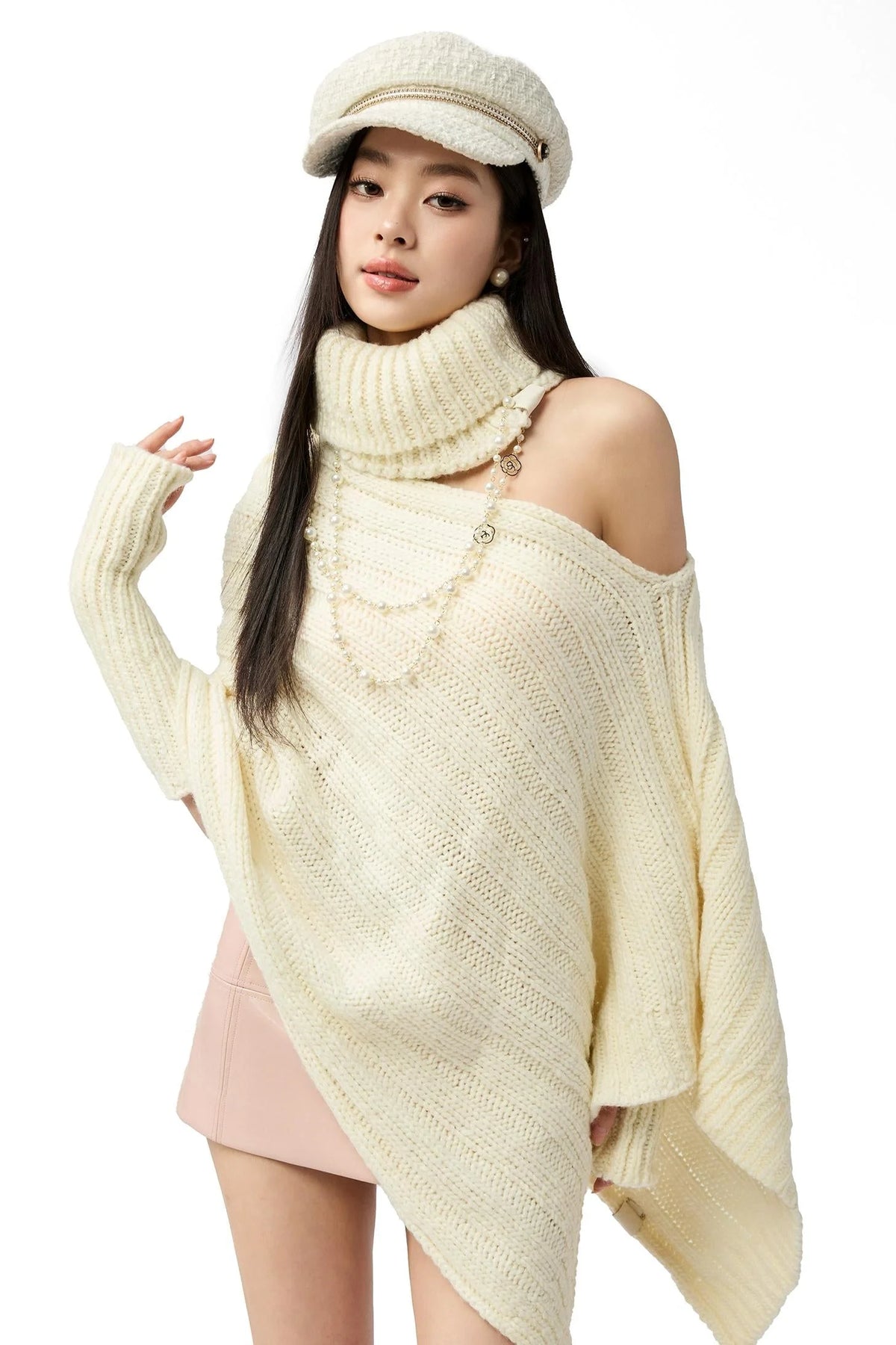 Pure Desire Knit Cloak Set-Up
