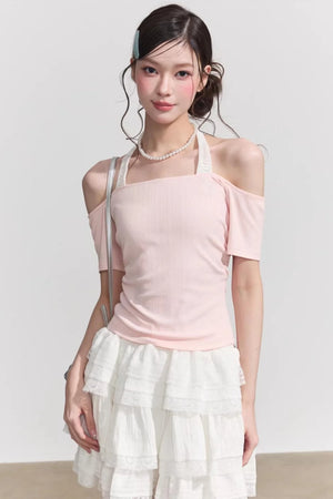 Pure Desire Off-Shoulder T-Shirt