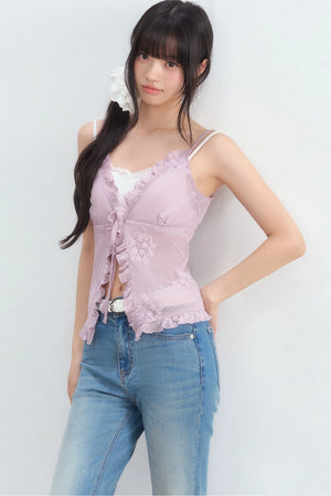 Pure Desire Style Layered Two-Piece Top Set