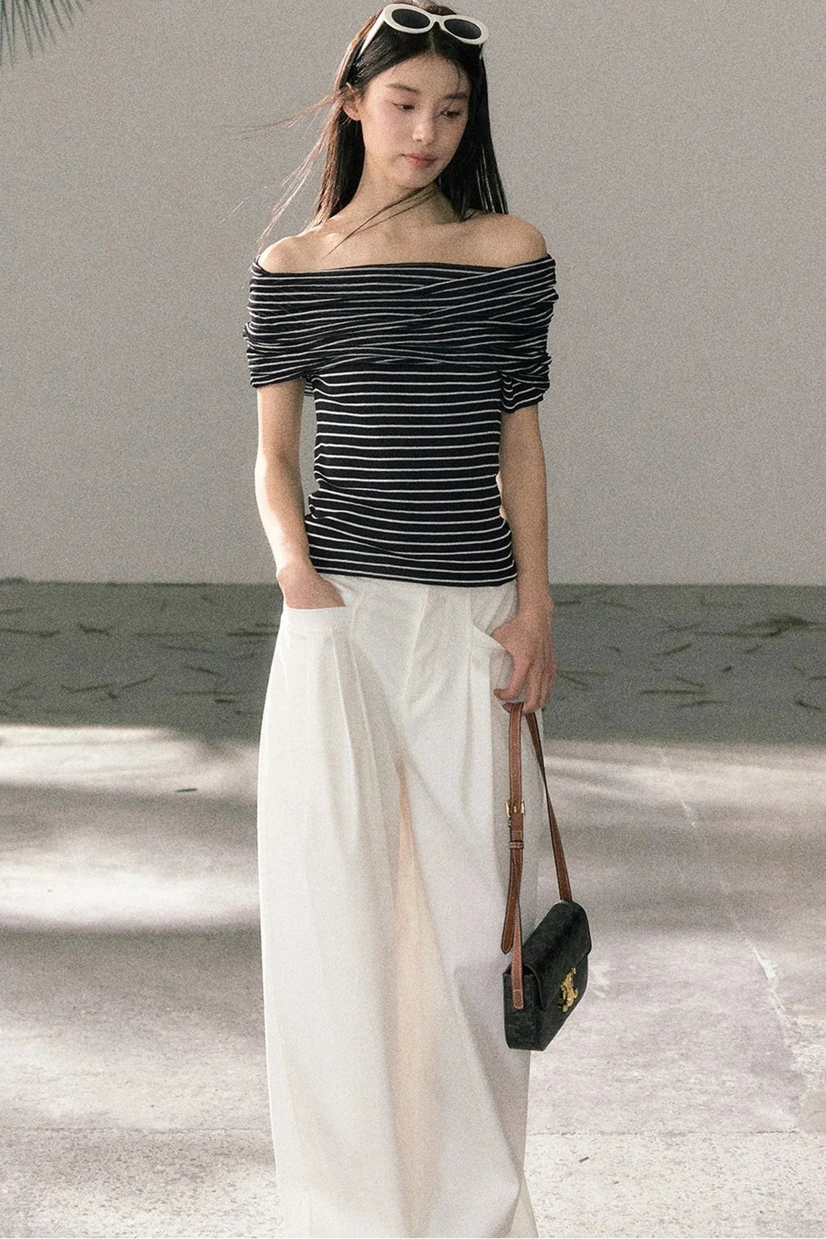 Pure Desire Style Off-Shoulder Top