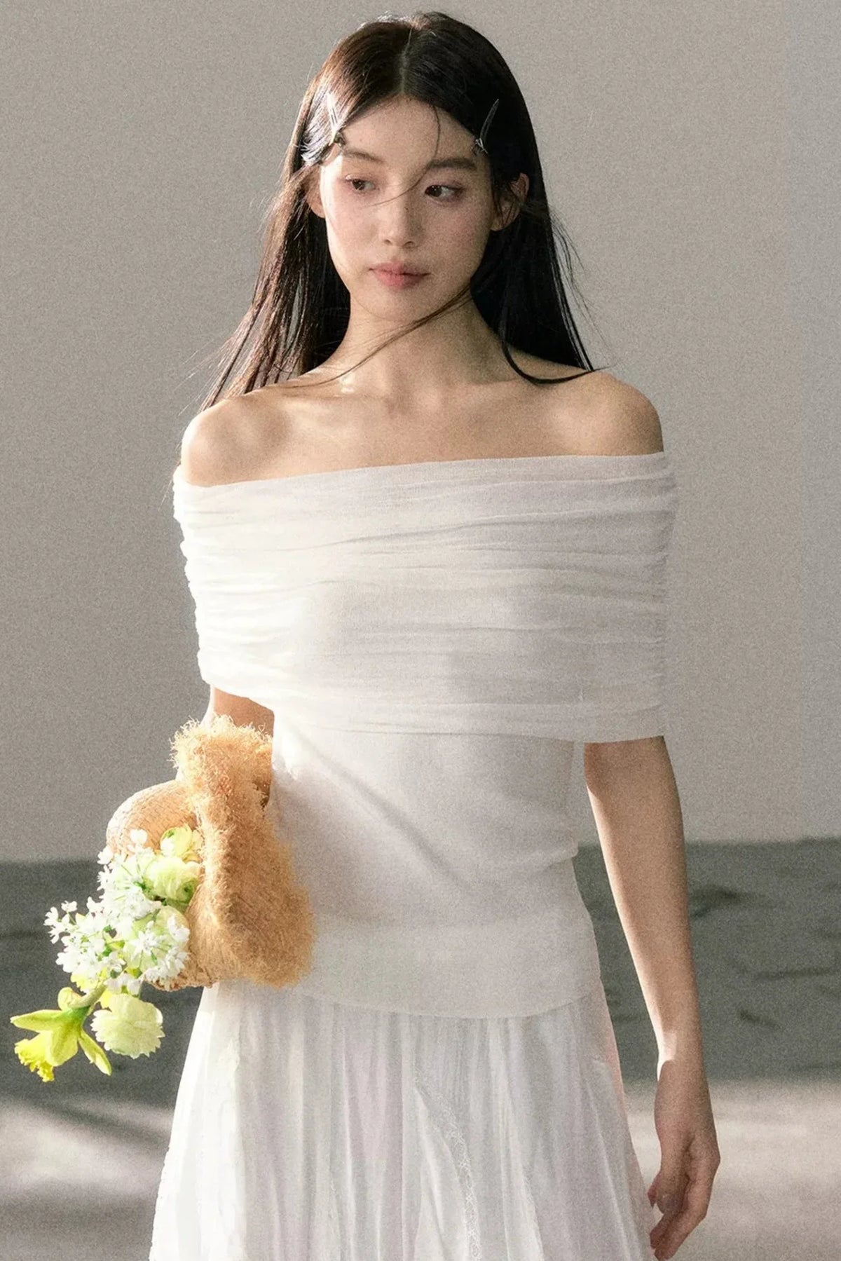 Pure Desire Style Off-Shoulder Top