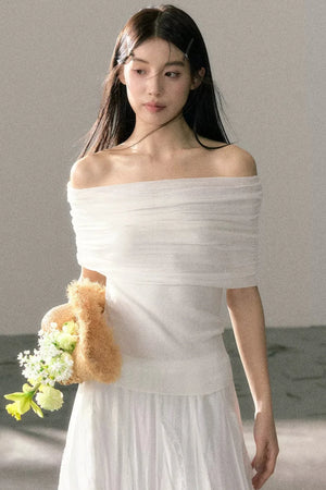 Pure Desire Style Off-Shoulder Top