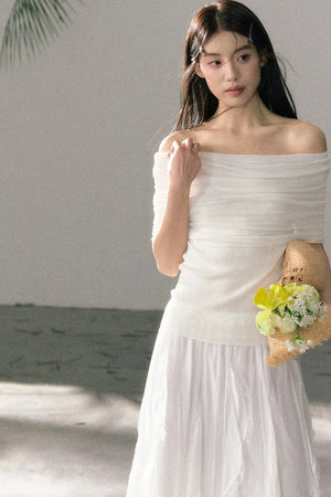 Pure Desire Style Off-Shoulder Top
