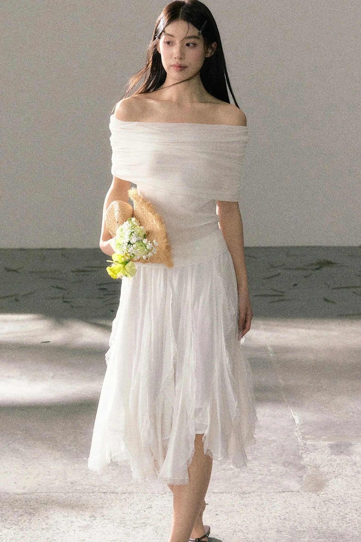 Pure Desire Style Off-Shoulder Top