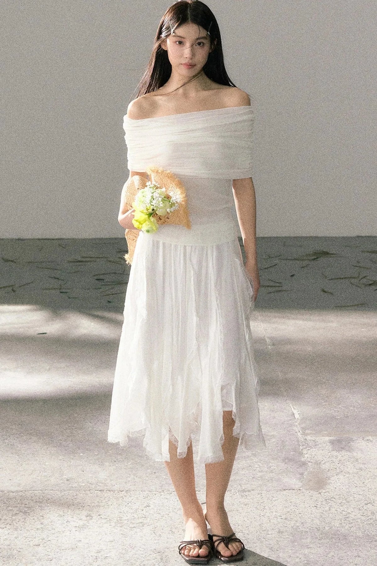 Pure Desire Style Off-Shoulder Top