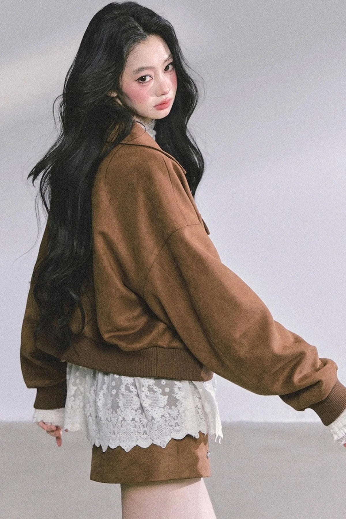 Pure Hollow Lace Top