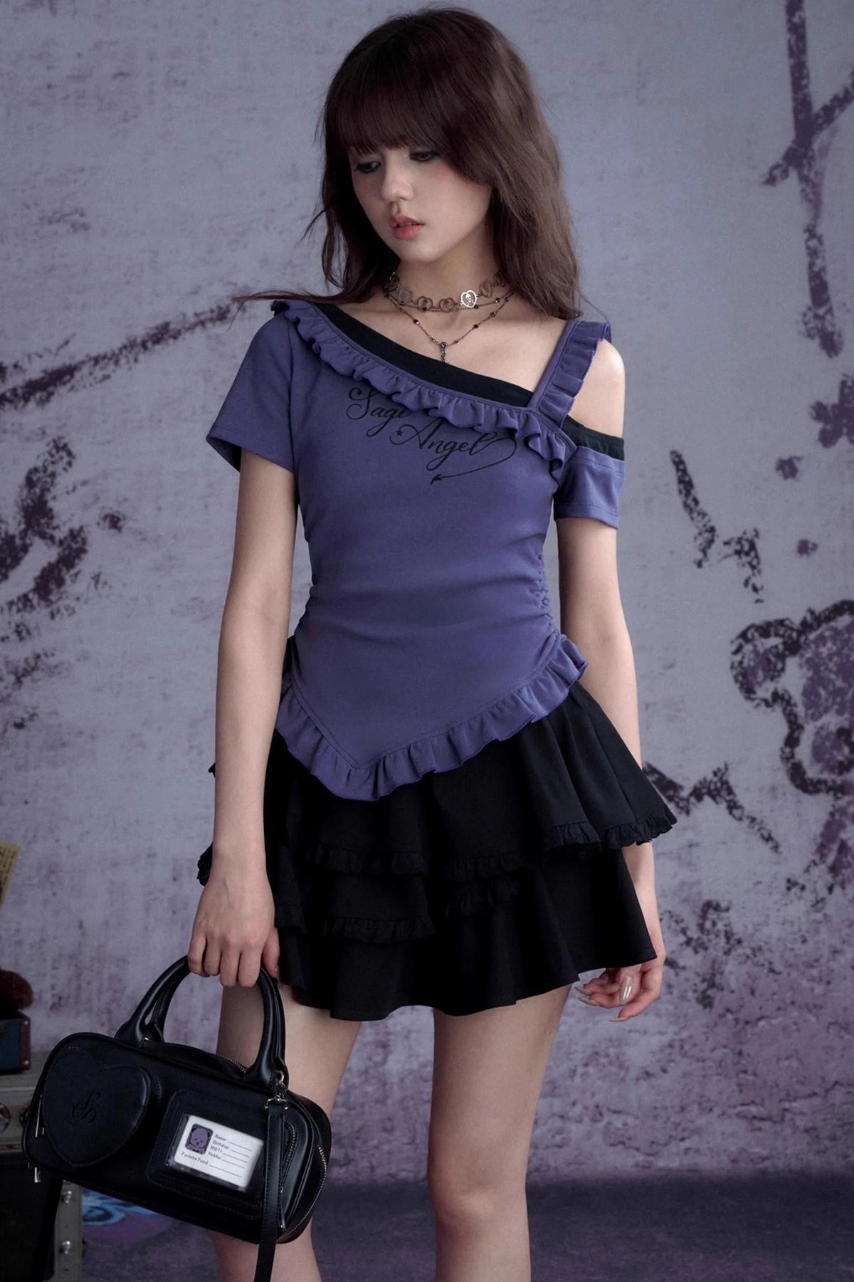 Pure Lust Purple Summer Top