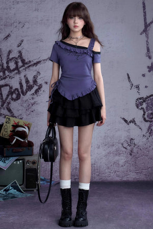 Pure Lust Purple Summer Top