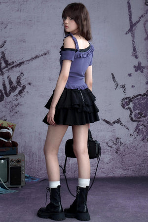 Pure Lust Purple Summer Top