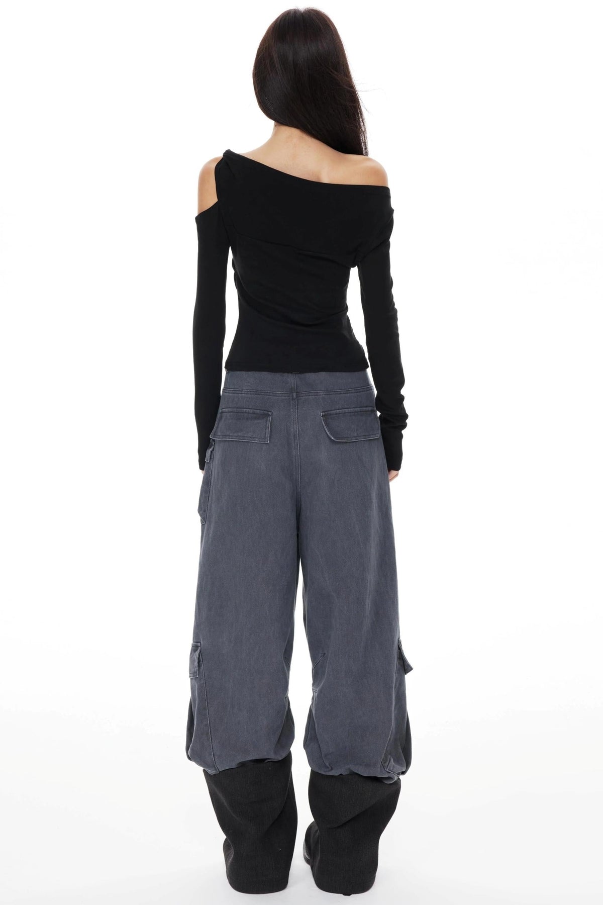 Purple Cargo Pants