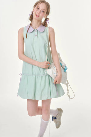 Purple Mint Sleeveless Dress