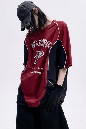 Quick-Dry Color Block Tee