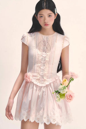Quiet Pink Princess Tea Dress