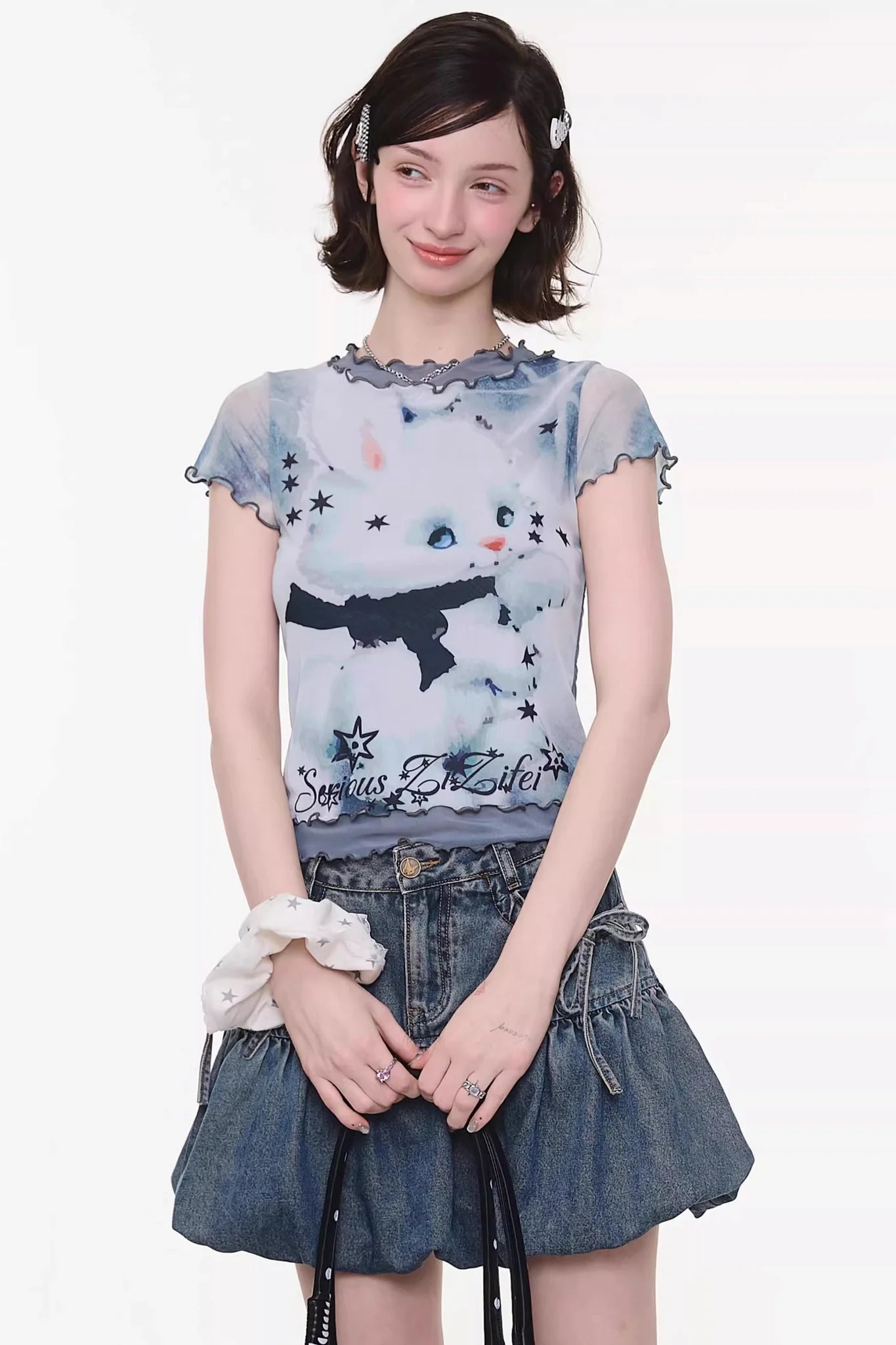 Rabbit Dream Mesh Top