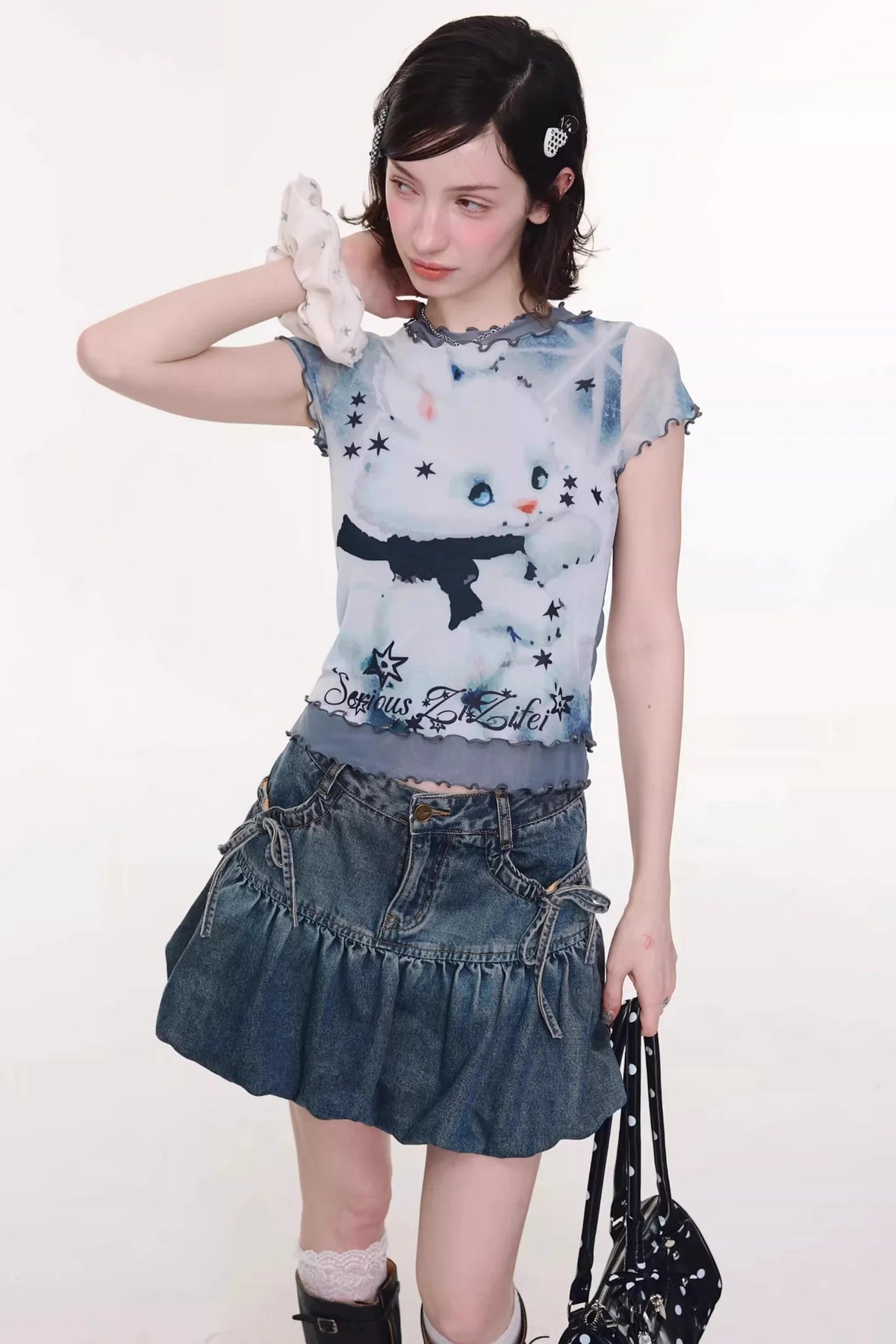 Rabbit Dream Mesh Top