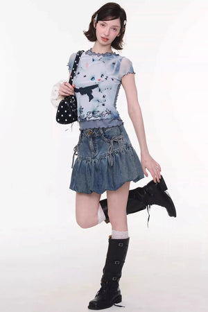 Rabbit Dream Mesh Top