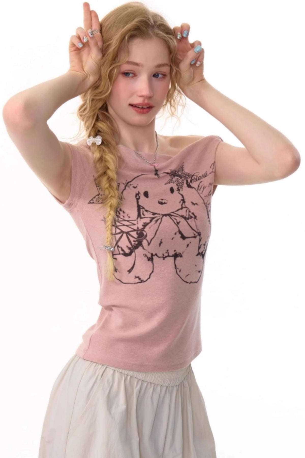 Rabbit Print Top