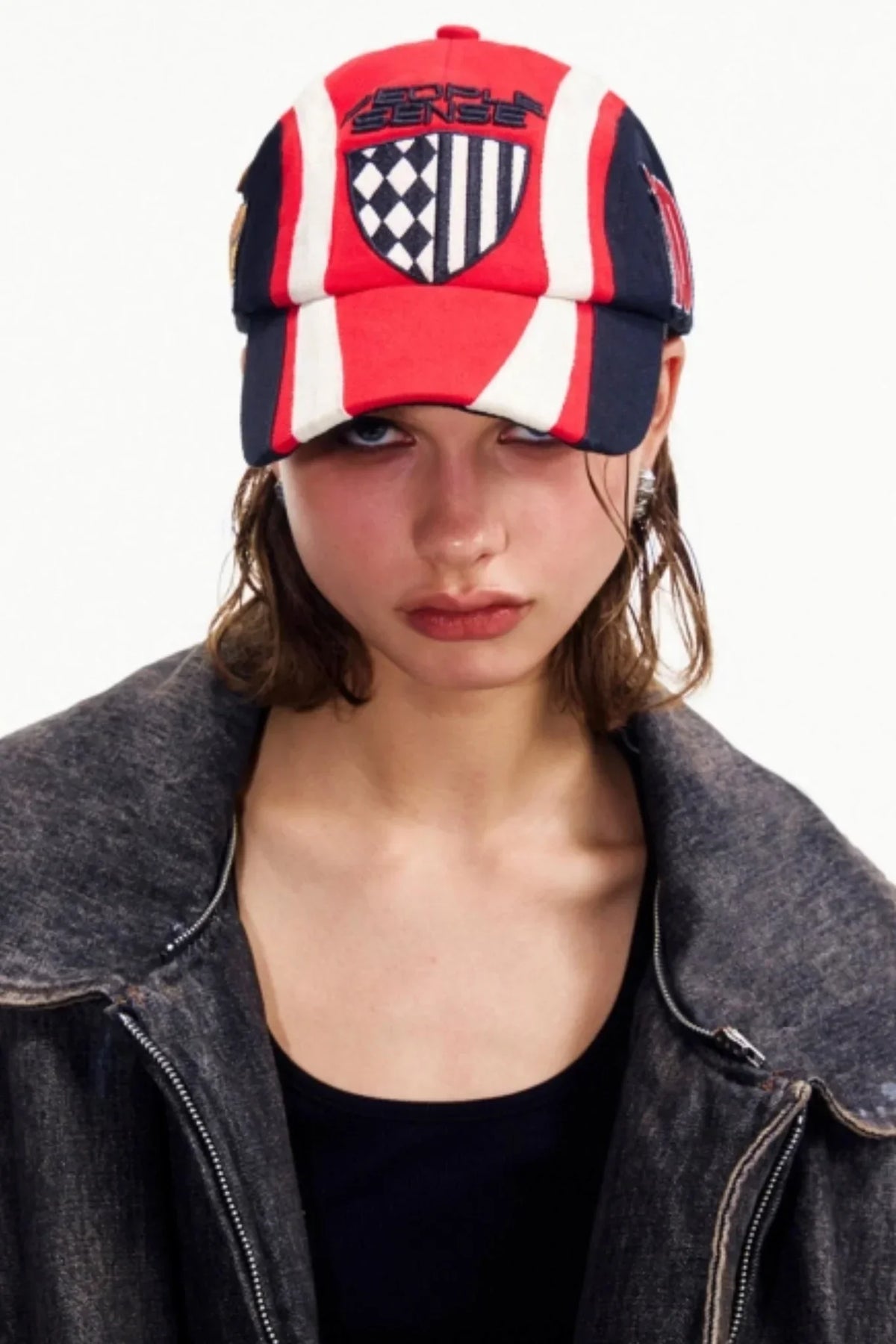 Racing Embroidered Baseball Cap