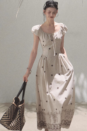 Radiant Cotton Dress