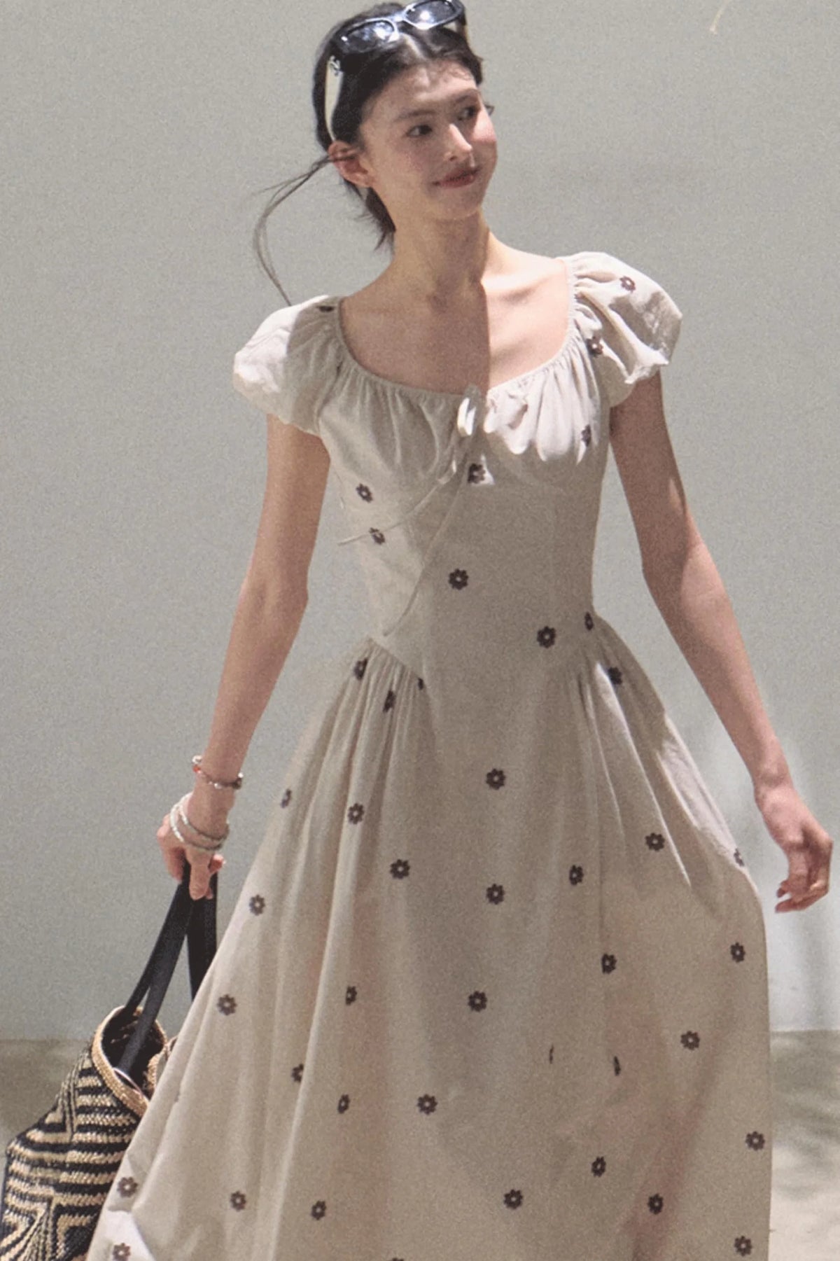 Radiant Cotton Dress
