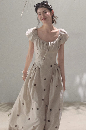 Radiant Cotton Dress