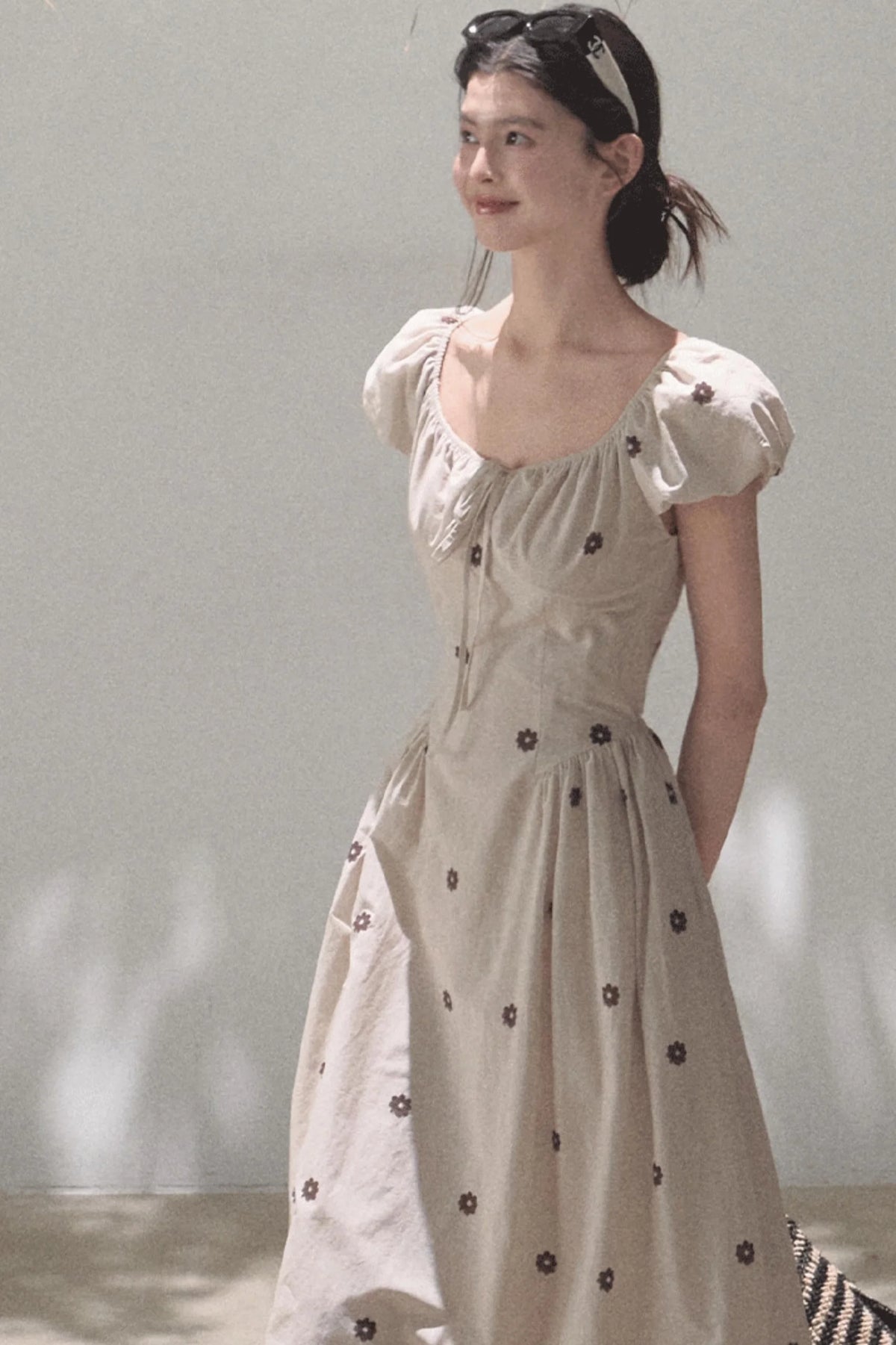 Radiant Cotton Dress