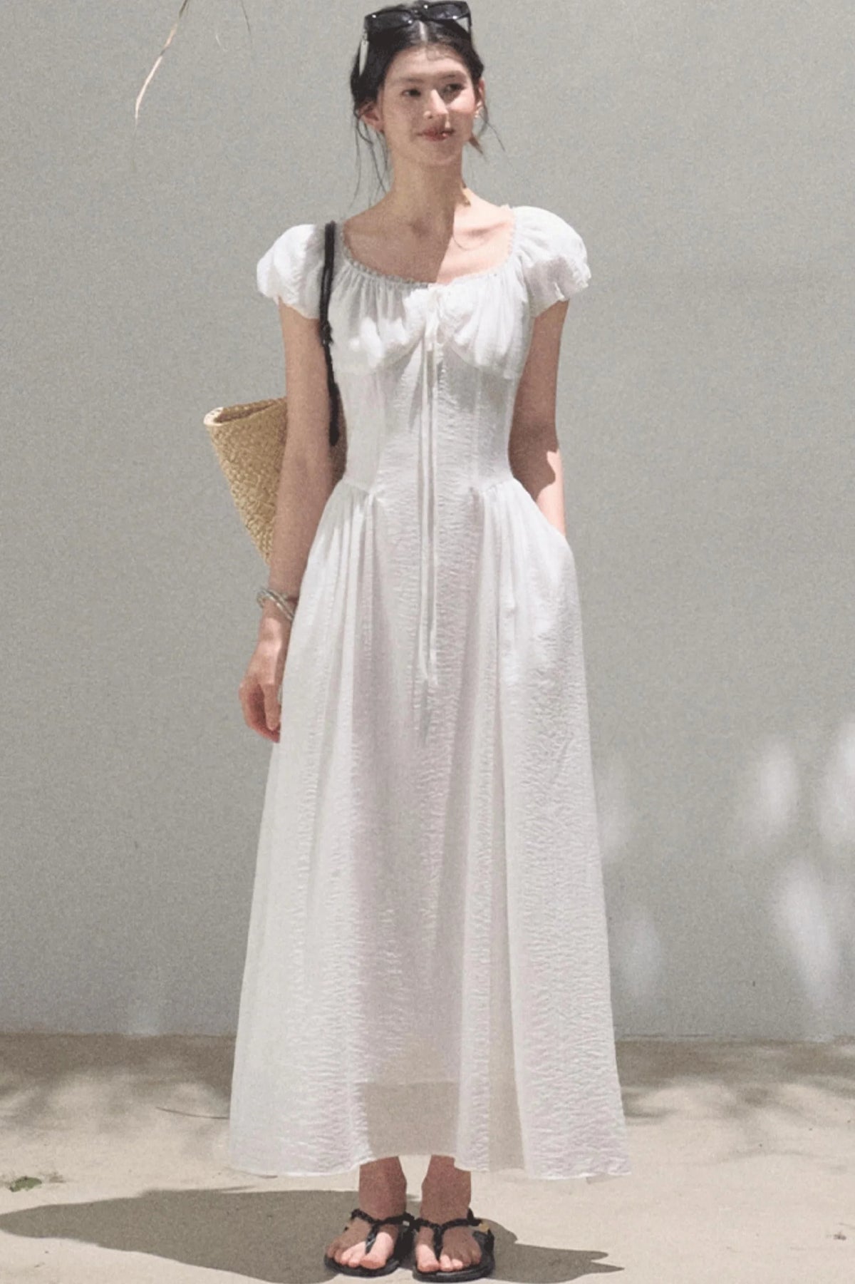 Radiant Cotton Dress