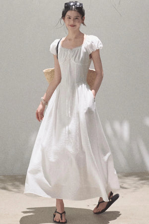 Radiant Cotton Dress