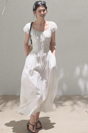 Radiant Cotton Dress