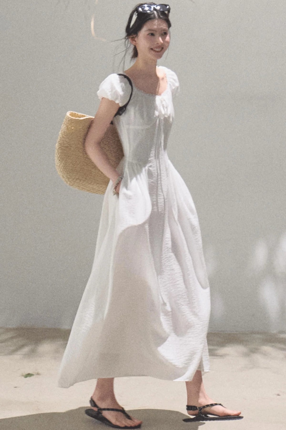 Radiant Cotton Dress