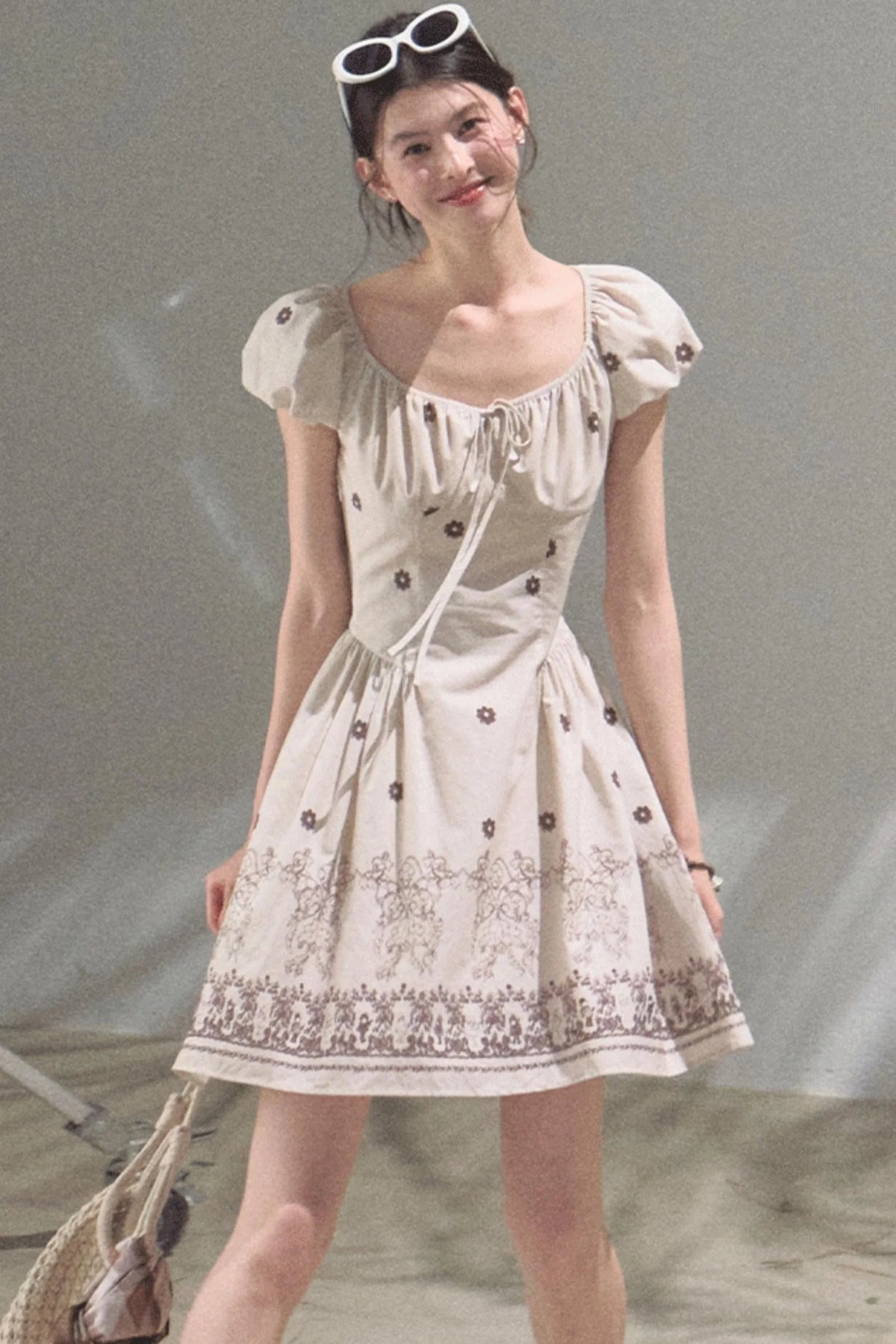 Radiant Cotton Dress