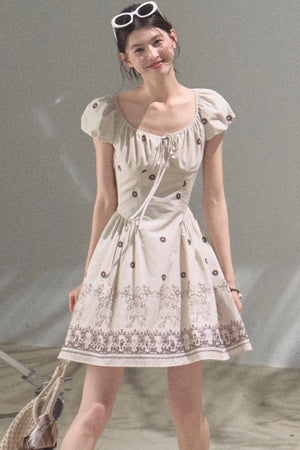 Radiant Cotton Dress