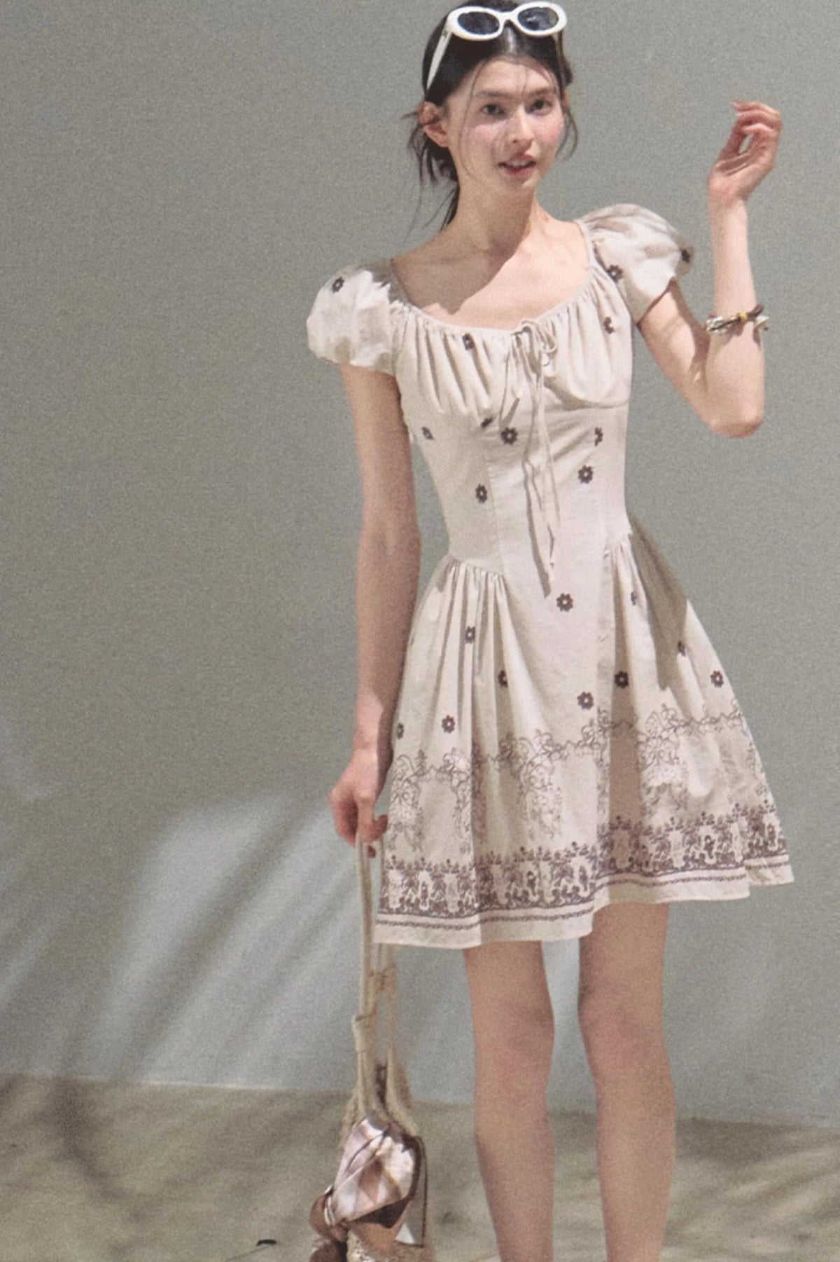 Radiant Cotton Dress