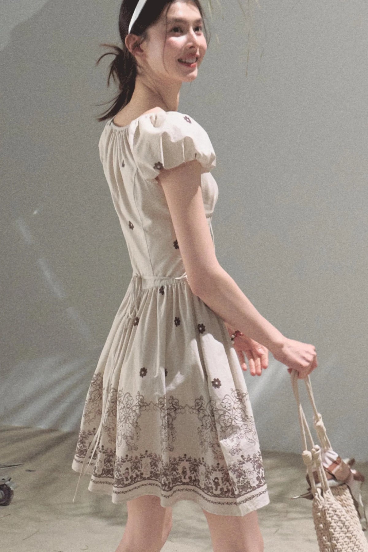 Radiant Cotton Dress