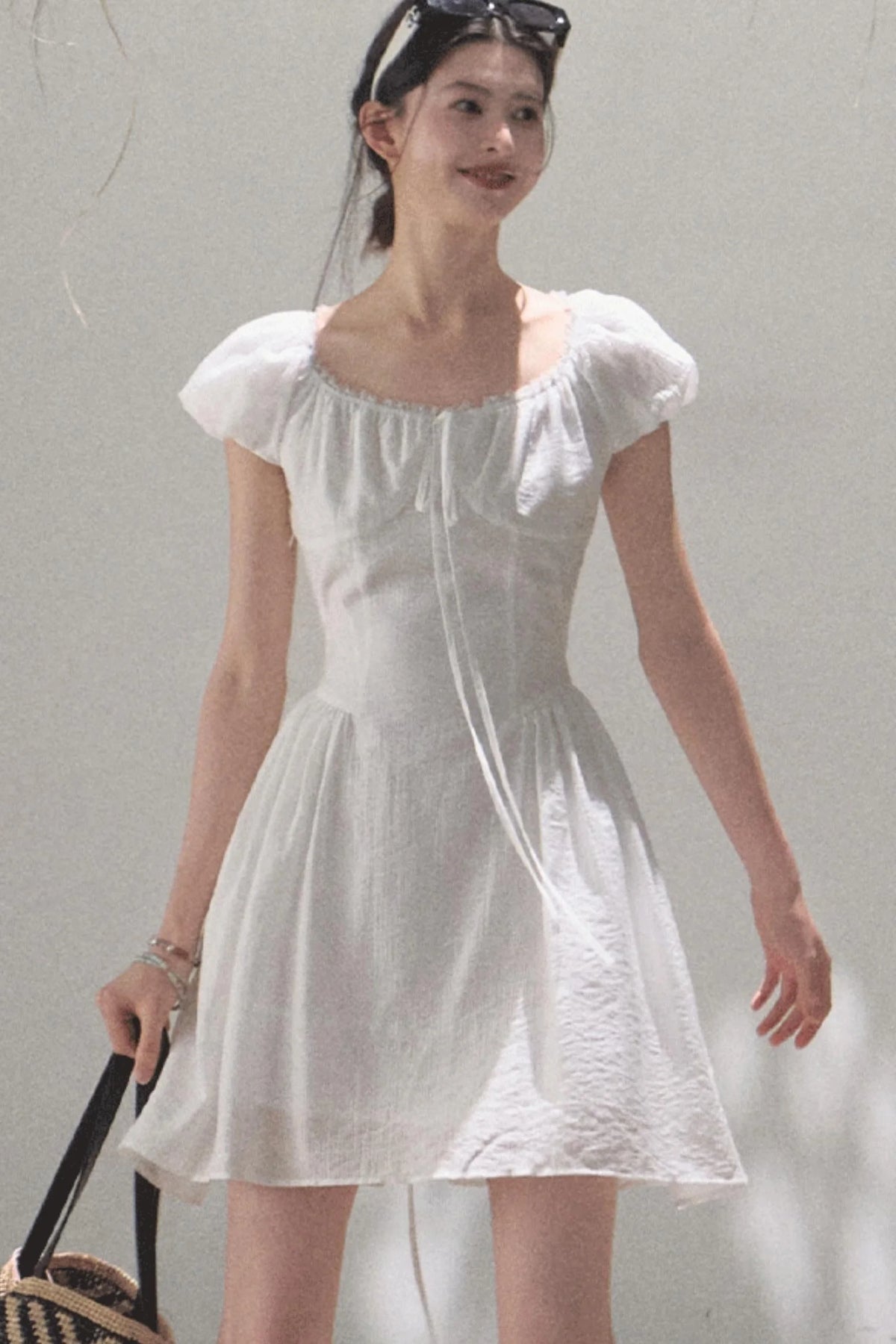 Radiant Cotton Dress