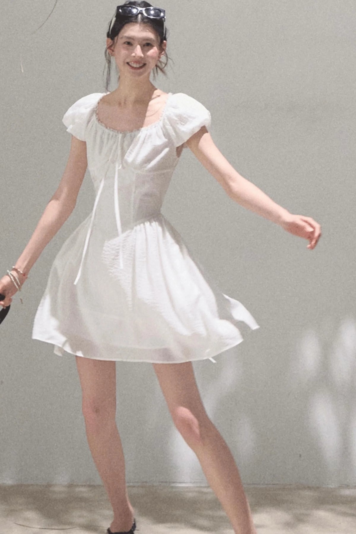 Radiant Cotton Dress