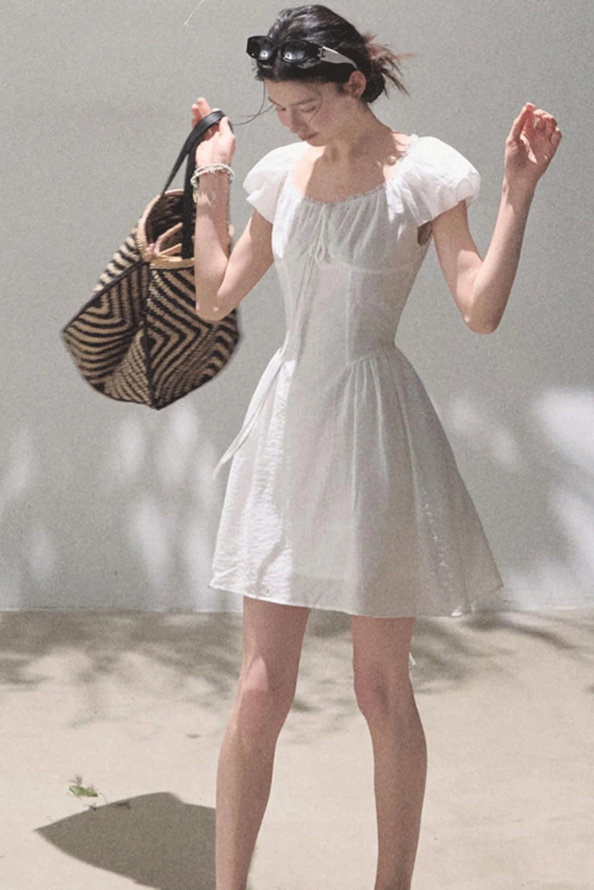 Radiant Cotton Dress