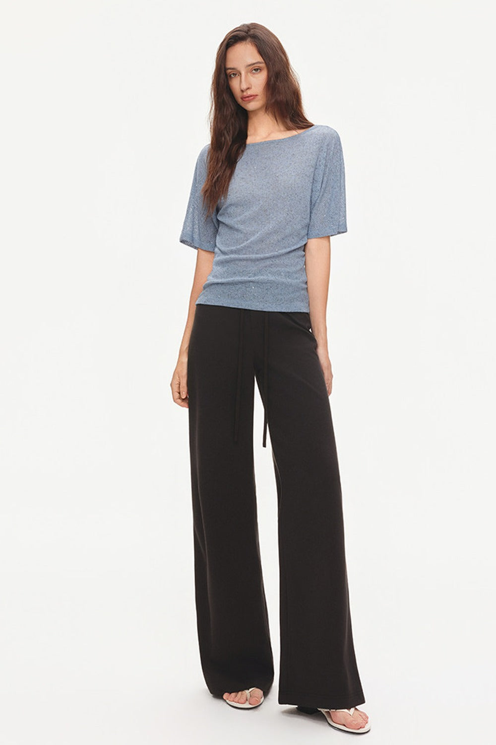Raglan Batwing Knit Top