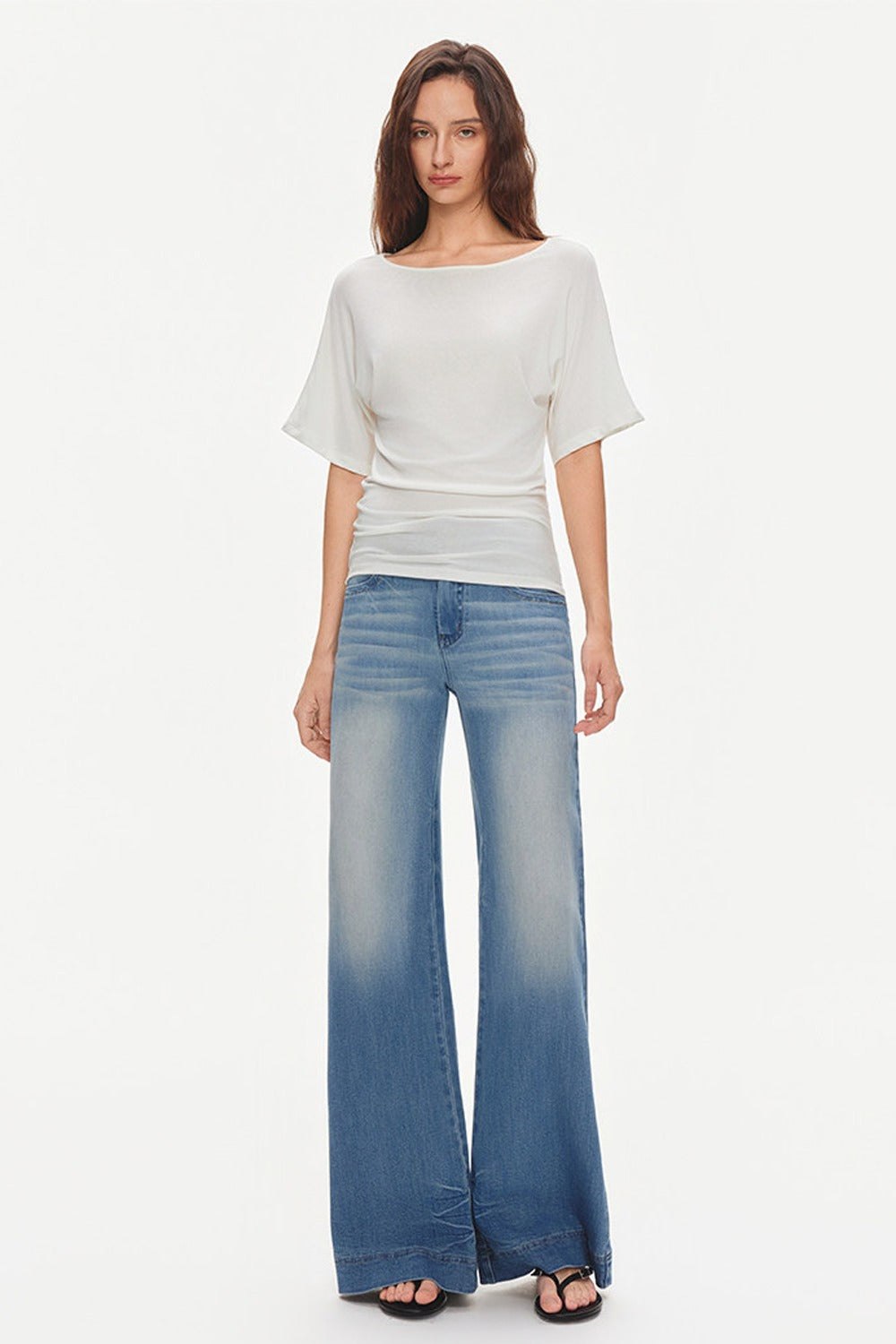 Raglan Batwing Knit Top