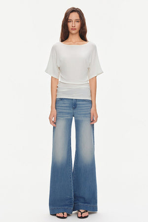 Raglan Batwing Knit Top