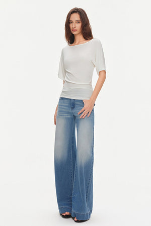 Raglan Batwing Knit Top