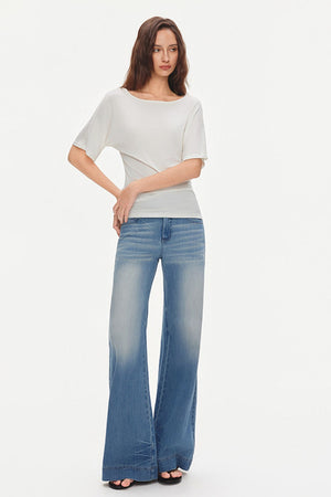Raglan Batwing Knit Top